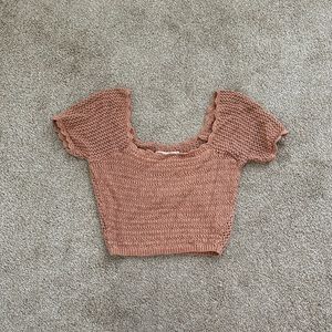 Abercrombie Crochet Top